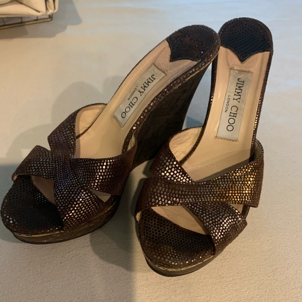 Jimmy Choi wedge sandal
